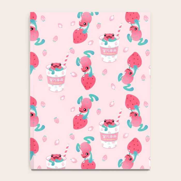 Strawberry poison milk 1 Notebook Gallery Image 4