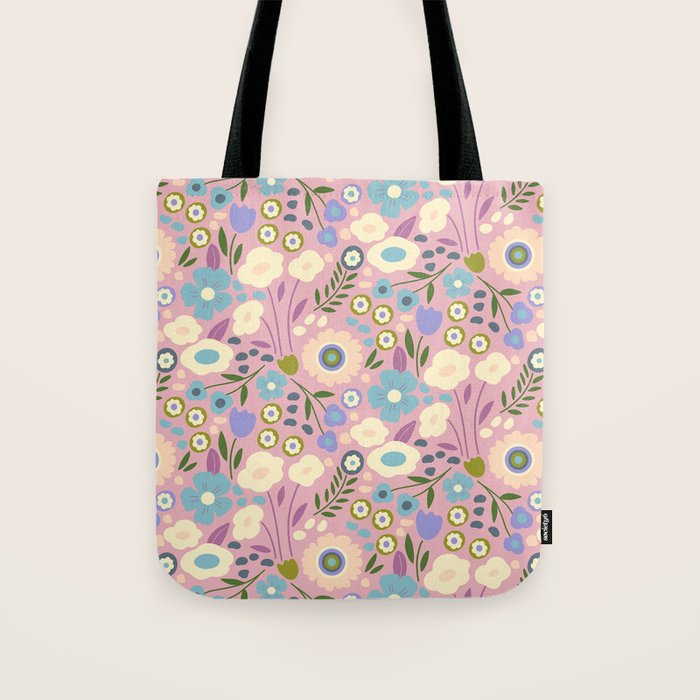 Whimsy Floral  Tote Bag Gallery Image 1