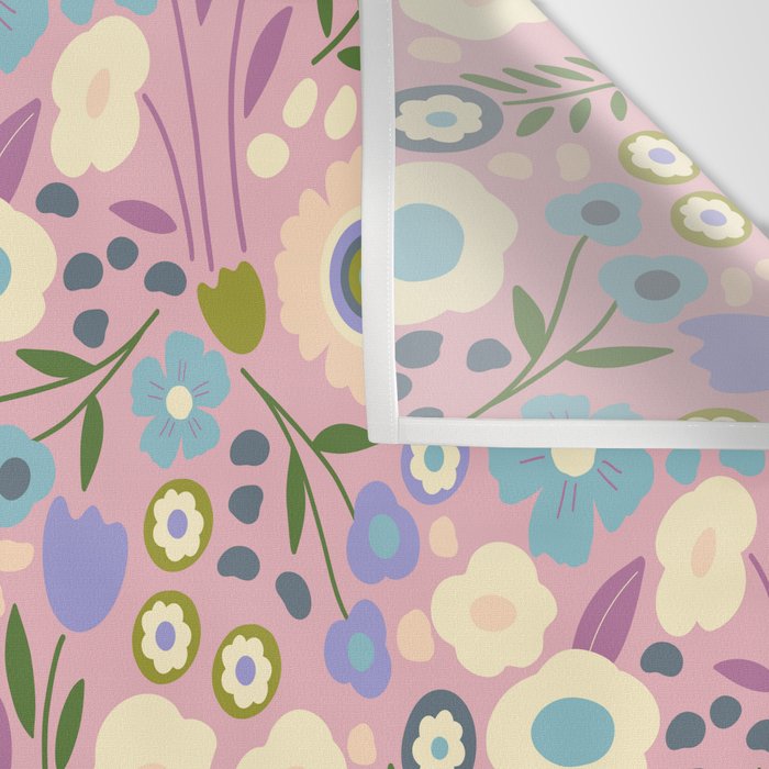 Whimsy Floral  Wall Tapestry Gallery Image 3