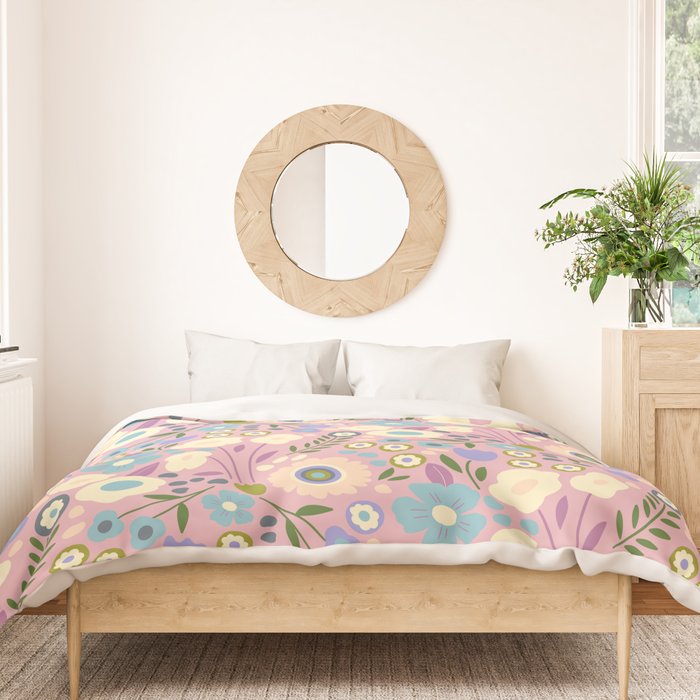 Whimsy Floral  Duvet Cover Gallery Image 3