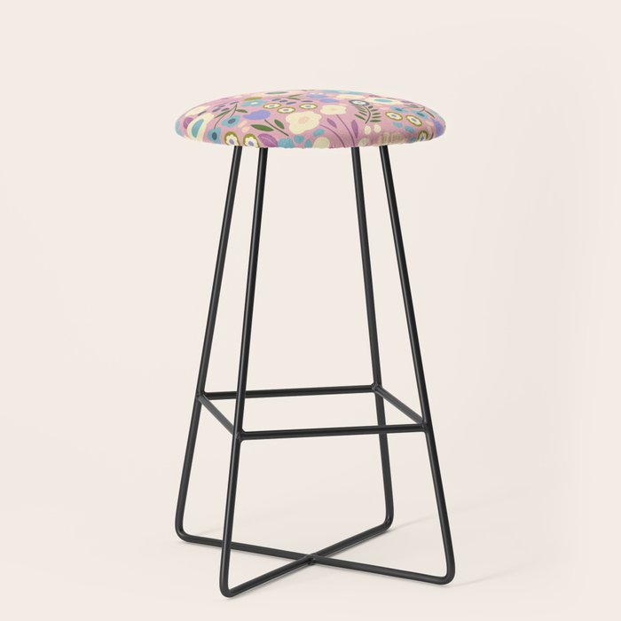 Whimsy Floral  Stool Gallery Image 1