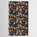 Christmas night forest ornaments Tablecloth Gallery Image 2
