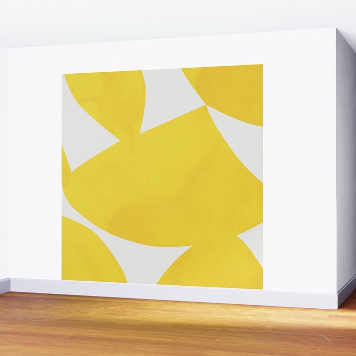 Close to Yellow 02 Wall Mural Gallery Image 2