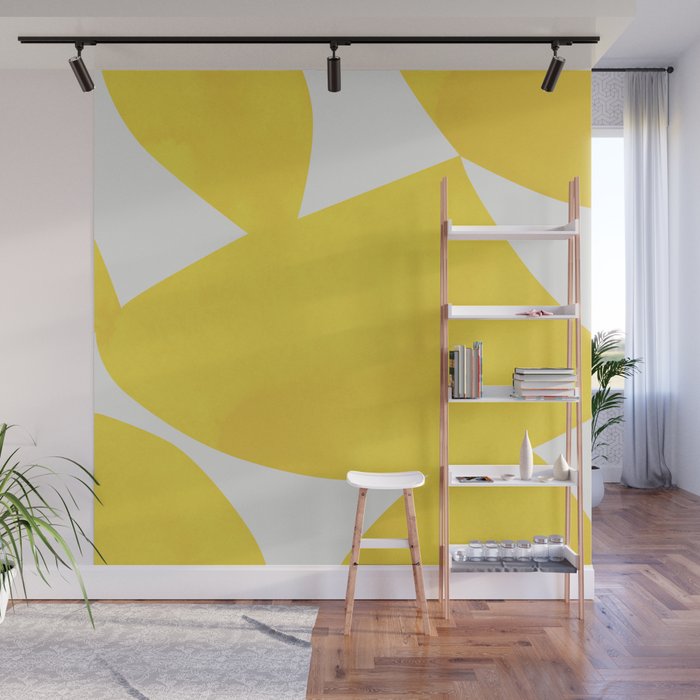 Close to Yellow 02 Wall Mural Gallery Image 1