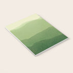 gradient landscape green Notebook Gallery Image 3