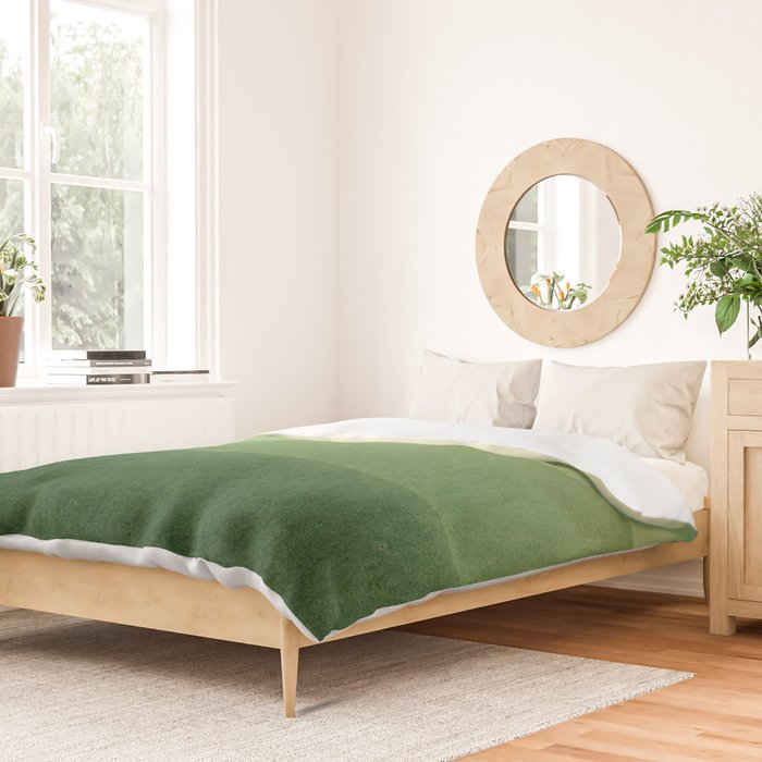 gradient landscape green Duvet Cover Gallery Image 2