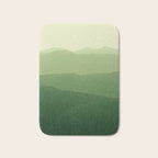 gradient landscape green Bath Mat Gallery Image 1