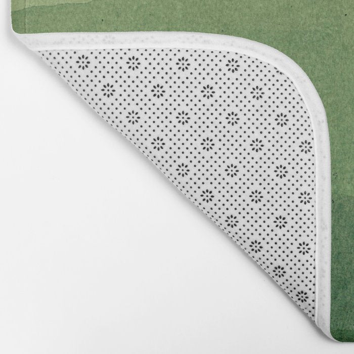 gradient landscape green Bath Mat Gallery Image 2