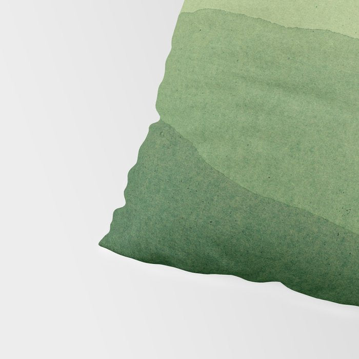 gradient landscape green Pillow Sham Gallery Image 4