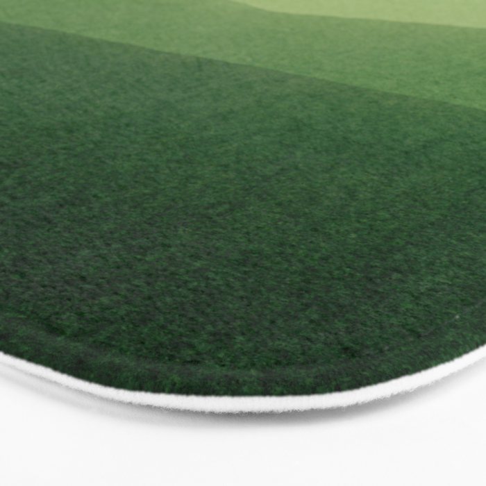 gradient landscape green Bath Mat Gallery Image 3
