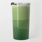 gradient landscape green Travel Mug Gallery Image 3