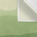 gradient landscape green Wall Tapestry Gallery Image 3