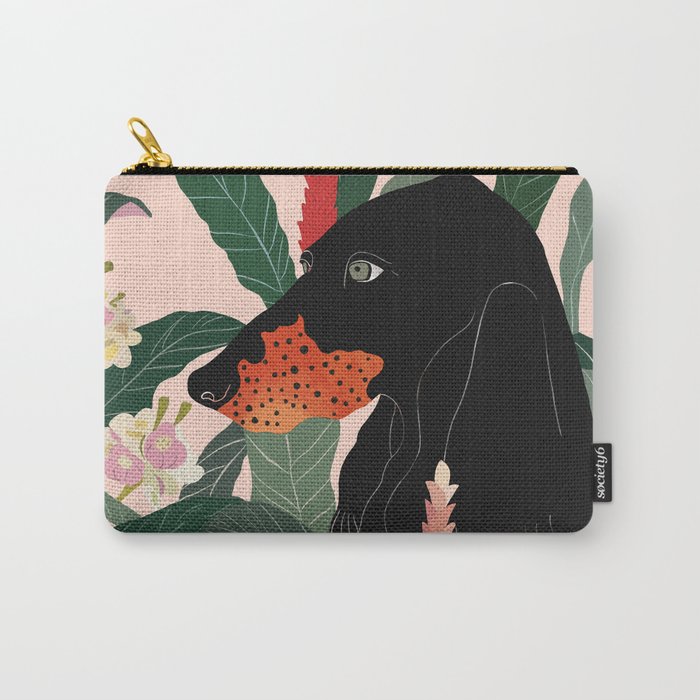 Hidden in the Greenery Carry All Pouch Gallery Image 1