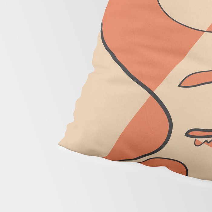 Abstract Faces 10 Pillow Sham Gallery Image 4