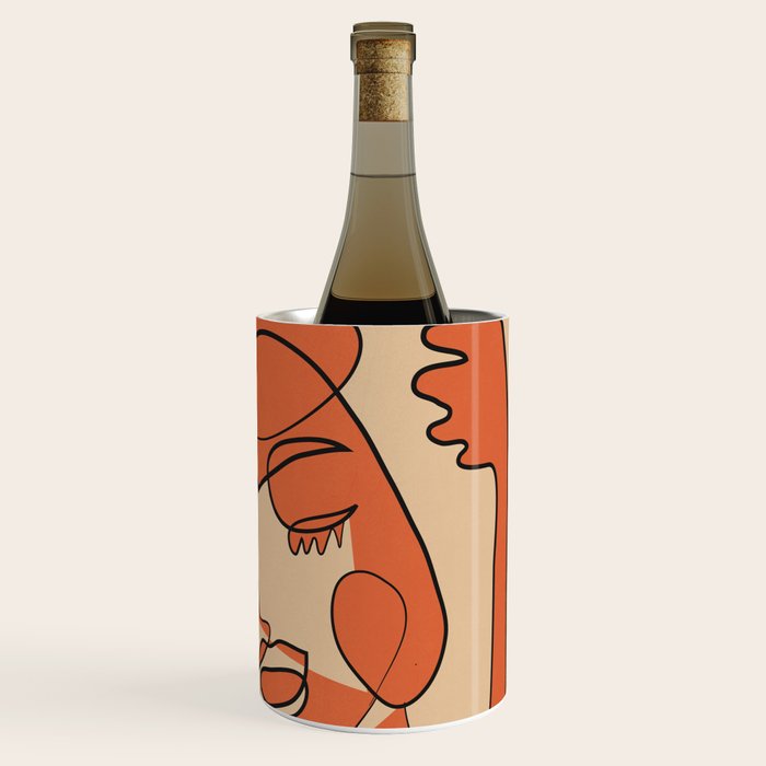 Abstract Faces 10 Wine Chiller Gallery Image 3