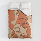 Abstract Faces 10 Comforter Gallery Image 6