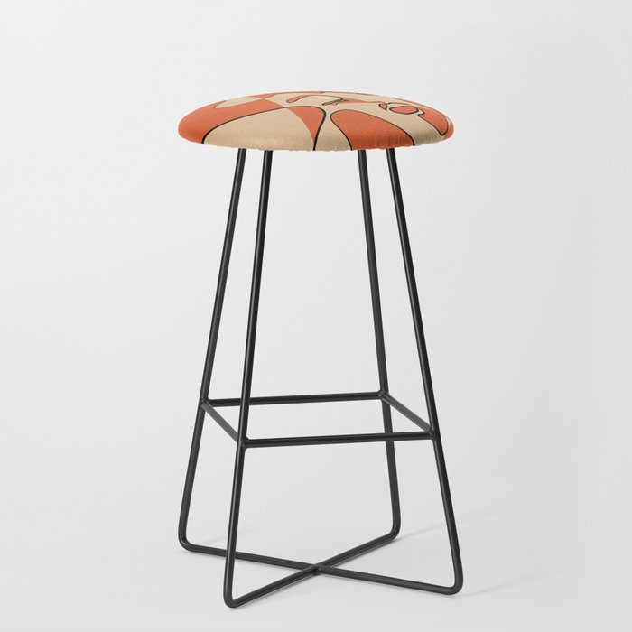 Abstract Faces 10 Stool Gallery Image 1
