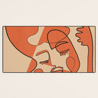 Abstract Faces 10 Desk Mat Gallery Image 3
