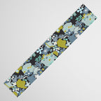 City life botanical park moonless night Table Runner Gallery Image 3