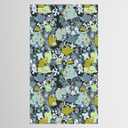 City life botanical park moonless night Tablecloth Gallery Image 2