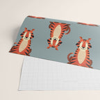Whimsy Tiger Wrapping Paper Gallery Image 2