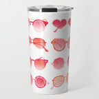 Sunglasses Collection - Pink OmbrÃ© Palette Travel Mug Gallery Image 1