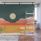 Geometric Landscape 14 Wall Mural Gallery Image 1