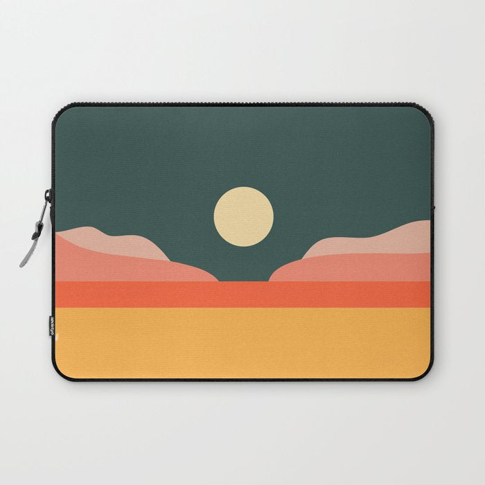 Geometric Landscape 14 Laptop Sleeve Gallery Image 1