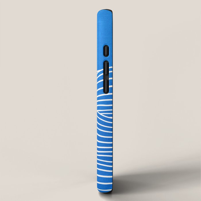 French Blue Ocean Waves iPhone Case Gallery Image 2