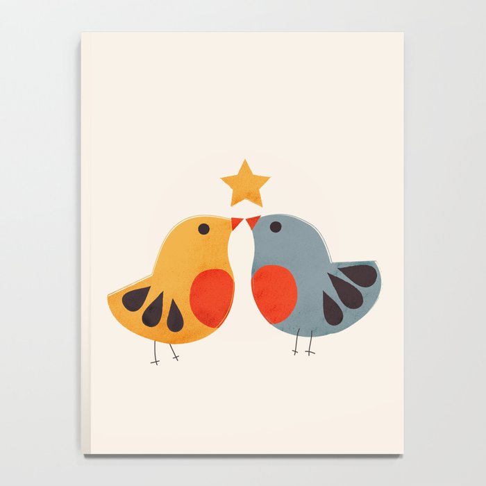 Festive Birds and Star Notebook Gallery Image 4