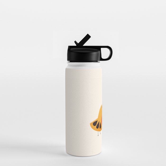 Festive Birds and Star Water Bottle Gallery Image 1