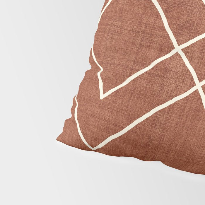 Nudo in Rust Pillow Sham Gallery Image 4