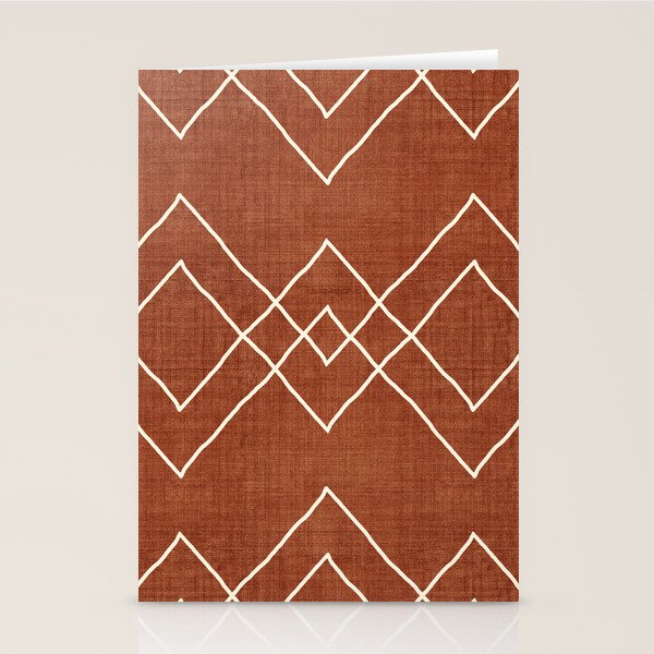 Nudo in Rust Stationery Card Gallery Image 2