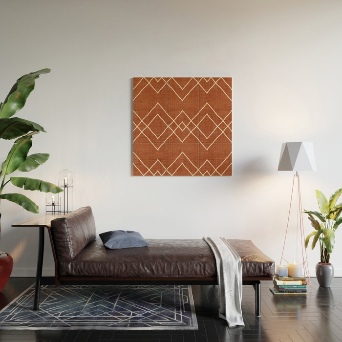 Nudo in Rust Wood Wall Art Gallery Image 2