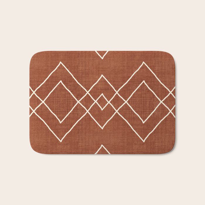 Nudo in Rust Bath Mat Gallery Image 1