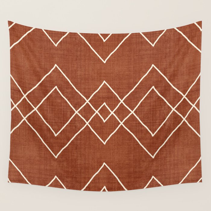 Nudo in Rust Wall Tapestry Gallery Image 4