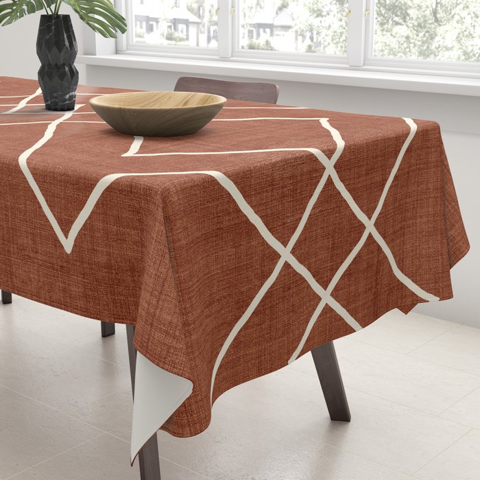 Nudo in Rust Tablecloth Gallery Image 3