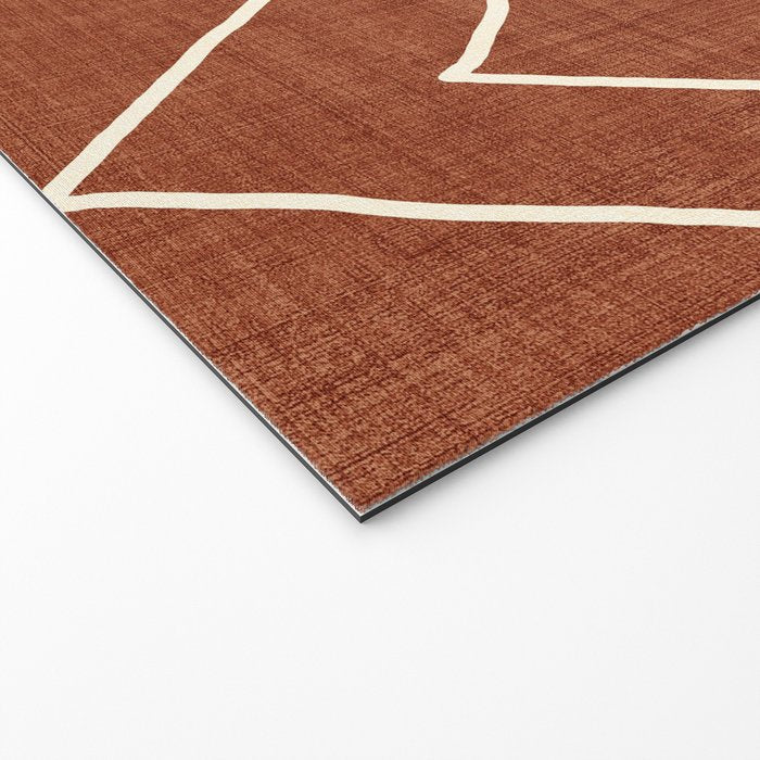 Nudo in Rust Welcome Mat Gallery Image 2