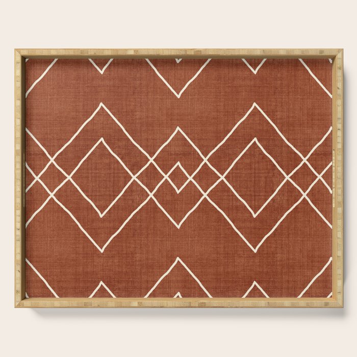 Nudo in Rust Serving Tray Gallery Image 1