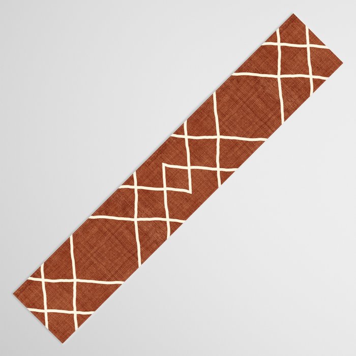Nudo in Rust Table Runner Gallery Image 3