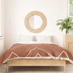 Nudo in Rust Duvet Cover Gallery Image 3