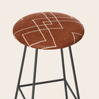 Nudo in Rust Stool Gallery Image 2