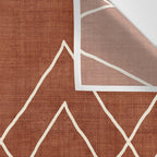 Nudo in Rust Wall Tapestry Gallery Image 3