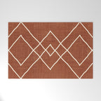 Nudo in Rust Welcome Mat Gallery Image 1