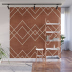 Nudo in Rust Wall Mural Gallery Image 1