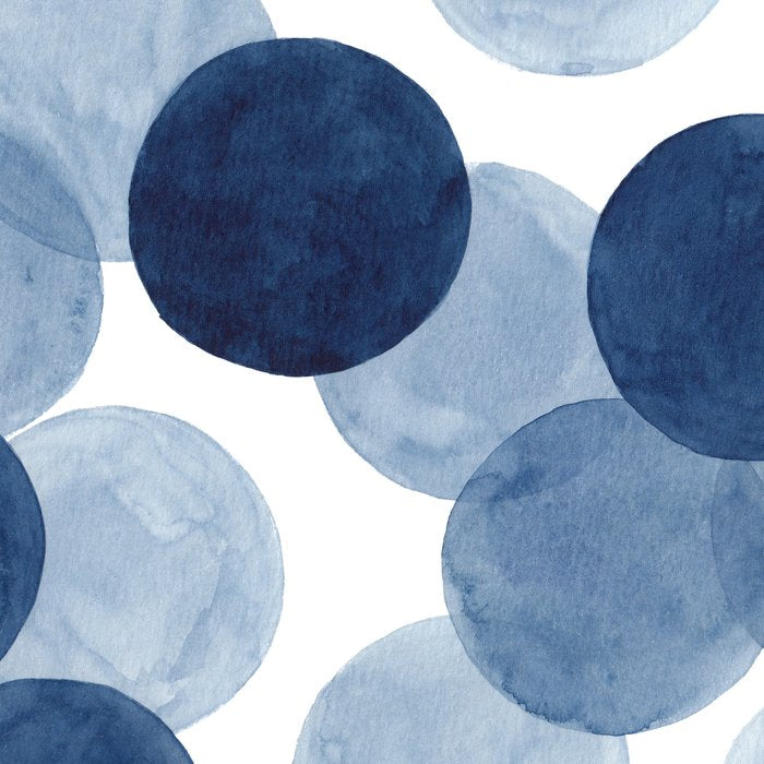 Indigo Ombre Circles Coffee Mug Gallery Image 2