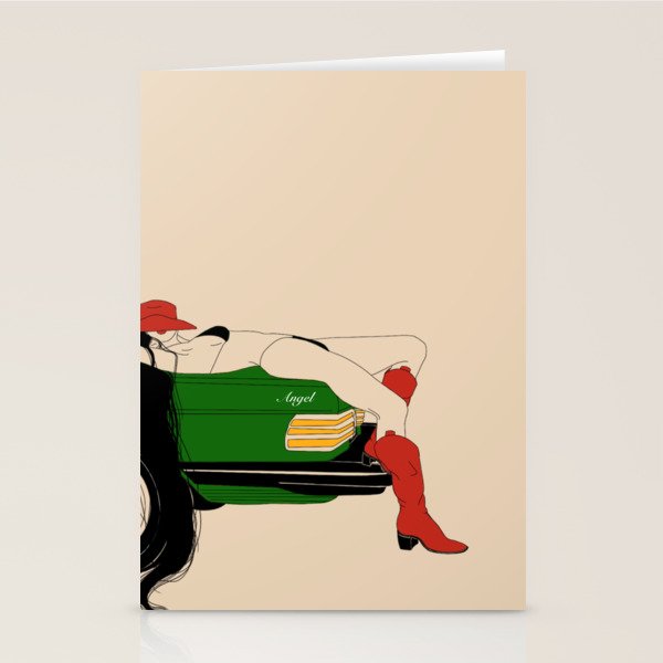 angel Stationery Card