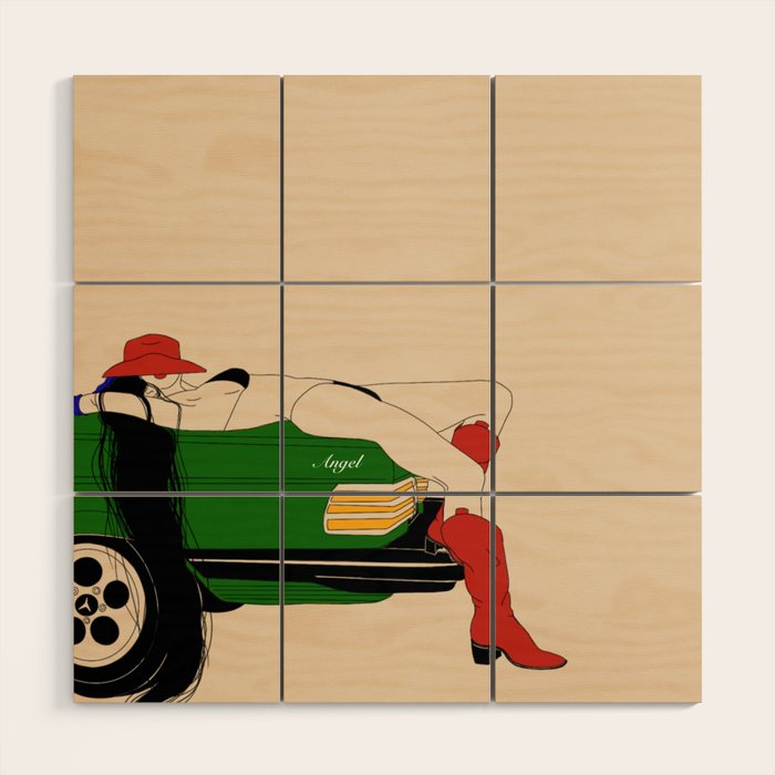 angel Wood Wall Art Gallery Image 1