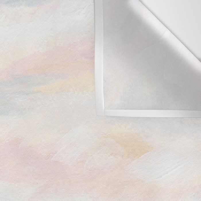 You Are My Sunshine - Gray Pastel Ocean Seascape Wall Tapestry Gallery Image 3