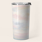 You Are My Sunshine - Gray Pastel Ocean Seascape Travel Mug Gallery Image 2